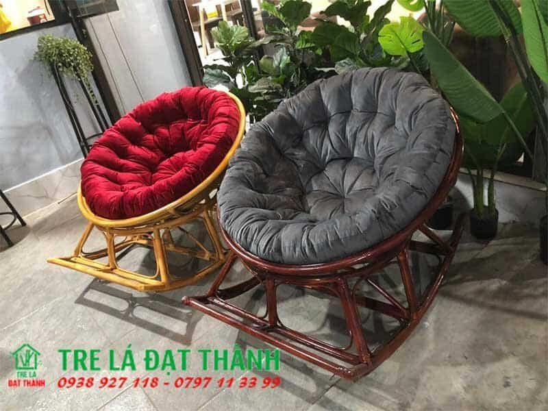 Ghế Mây Bập Bênh - GMBB011